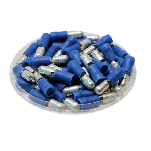 Okorder MPD2-195 Wire Leg Terminals 100 Pcs Insulated Male Disconnects (T27364) - Alqamarshop