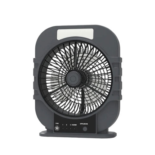 Sumo SM2121 8-Inch Rechargeable Fan with LED Light & USB Mobile Charging (T27106) - Alqamarshop