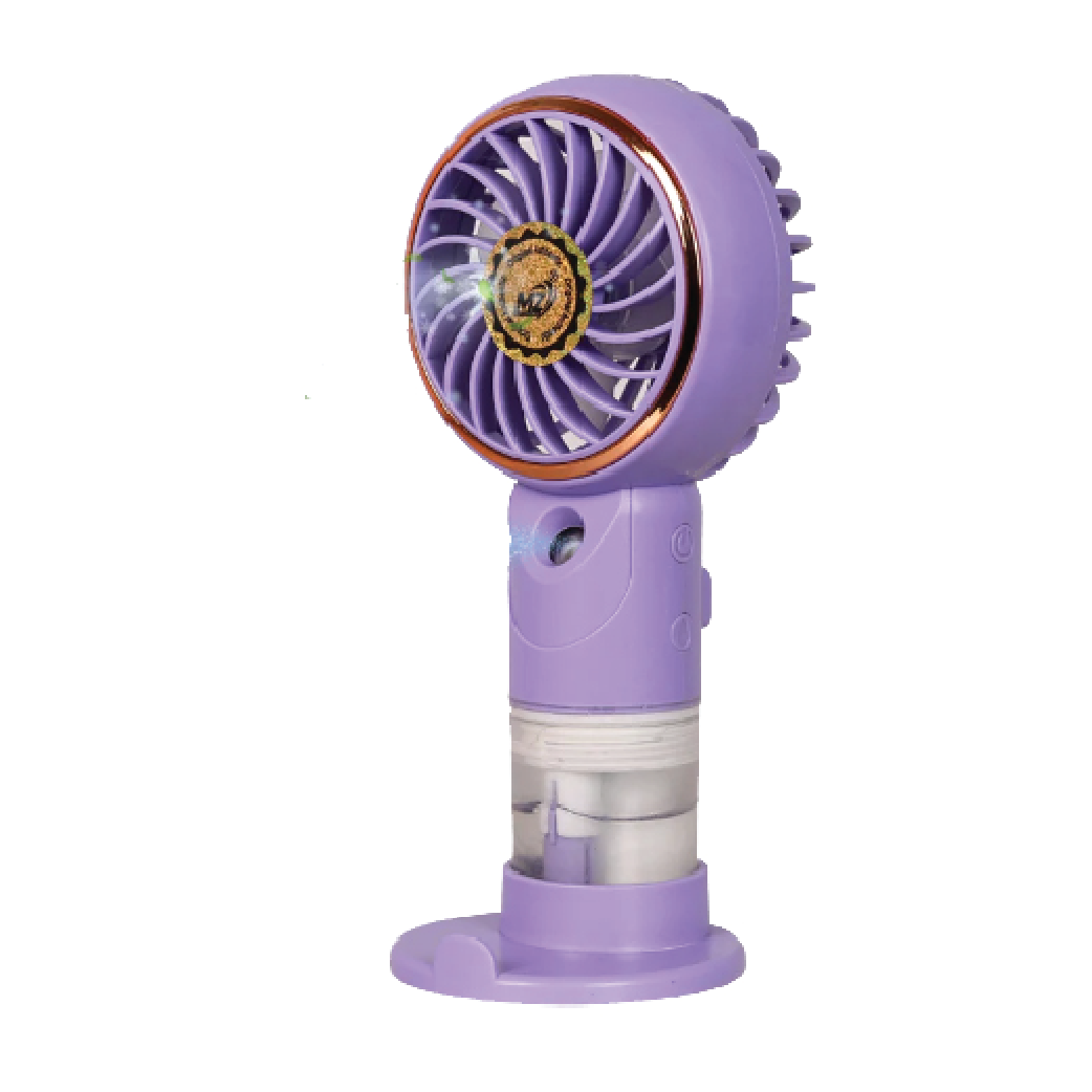 USB Fashion Fan SD-2 Rechargeable Type-C Portable Fan with Quiet Operation and 3-Speed Control