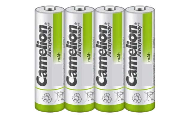 Camelion 1.2V 300mAh AAA Rechargeable Batteries Pack of 4 | Reliable & Eco-Friendly (T26744) - Alqamarshop