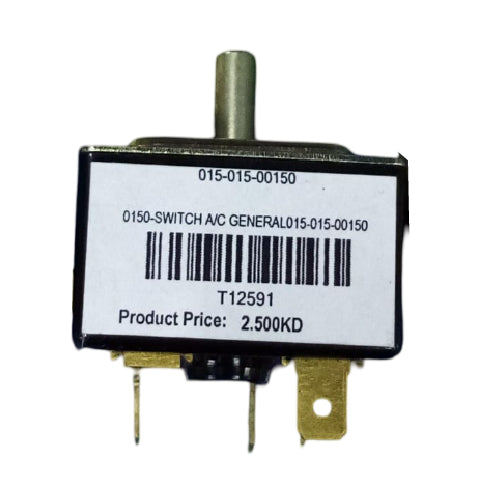 0150 A/C General Switch Durable and Universal Air Conditioning Control (T12591) - Alqamarshop