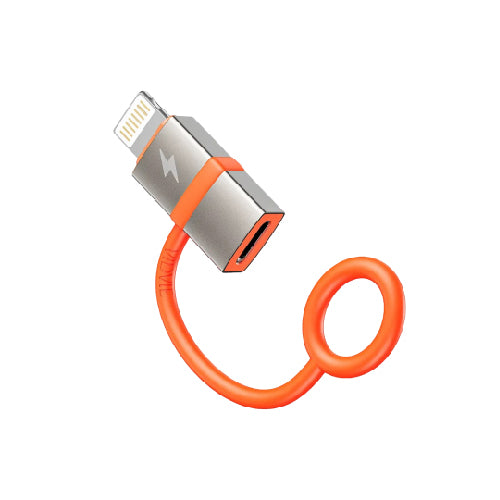 Vidvie AL1126 Lightning to Type-C OTG and Charger Cable Adapter 27W Power Delivery (T27365) - Alqamarshop