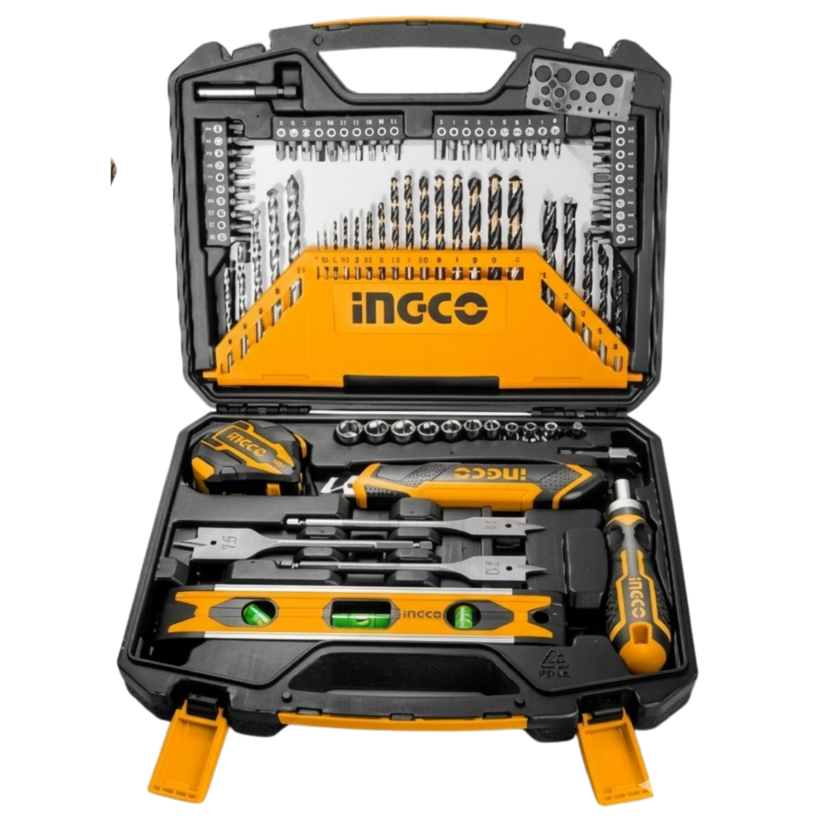 INGCO 168-Piece Hand Tool Set with Carry Case
