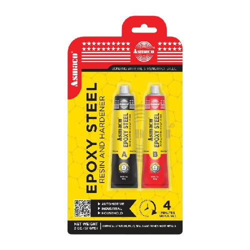 Arlolditee Rapid-Set Epoxy Steel Adhesive Strong Metal Bonding Glue (AQ16335) - Alqamarshop