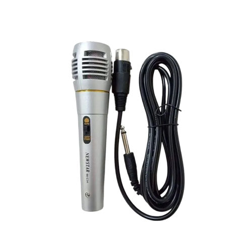 NewStar 88-C34 Wired Condenser Microphone Cardioid, Handheld Long Cable (T23762) - Alqamarshop