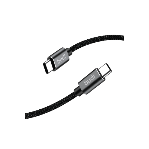 Type-C to Type-C Cable – Budi 2M, 65W PD