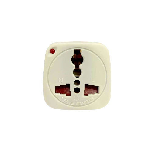 Tl-13 Terminator Universal Multi-Travel Adapter with Dual USB & International Plug (T23965) - Alqamarshop