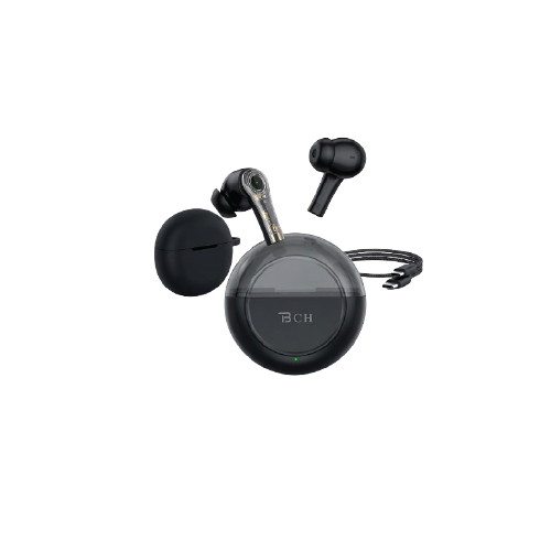 BCH BB003 ENC True Wireless Earbuds with Stereo Sound & Transparent Charging Case