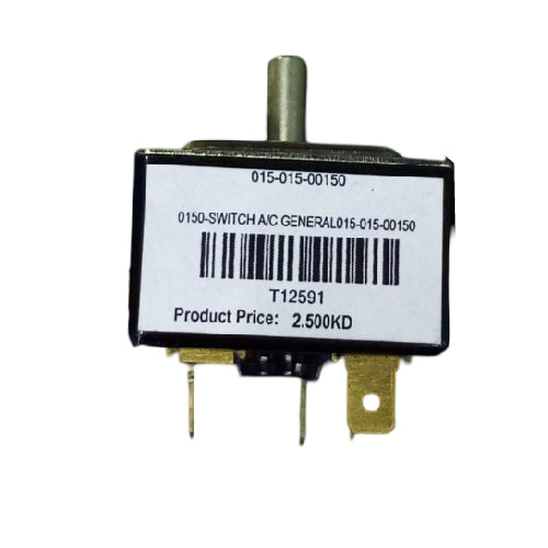 0150 A/C General Switch Durable and Universal Air Conditioning Control (T12591) - Alqamarshop