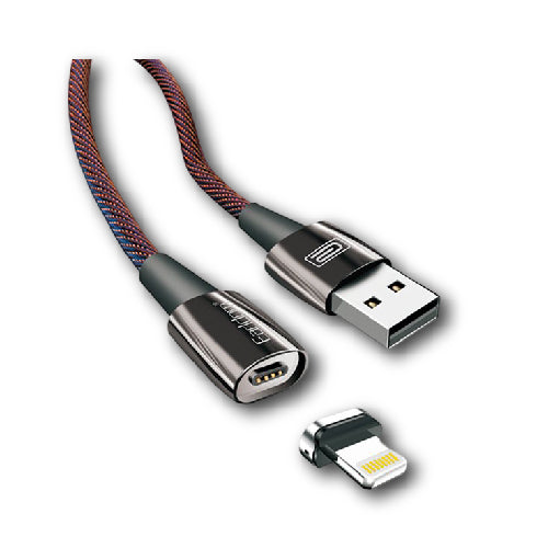 Earldom EC-078 Magnetic USB Cable Fast, Strong and Secure Connection - Alqamarshop