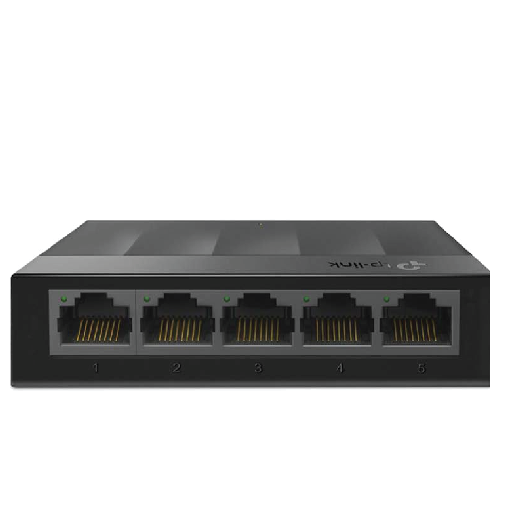 TP-Link LiteWave LS1005G 5-Port Gigabit Desktop Switch- Plug & Play 10/100/1000Mbps Network Expansion Switch