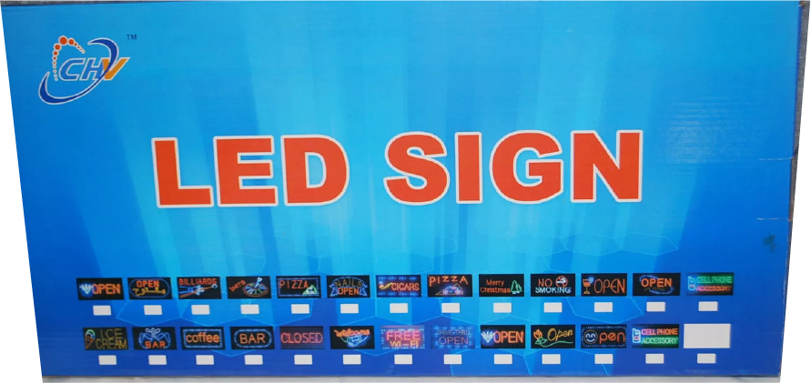 CHV Classic LED Animated Sign – Indoor Use (T09991) - Alqamarshop