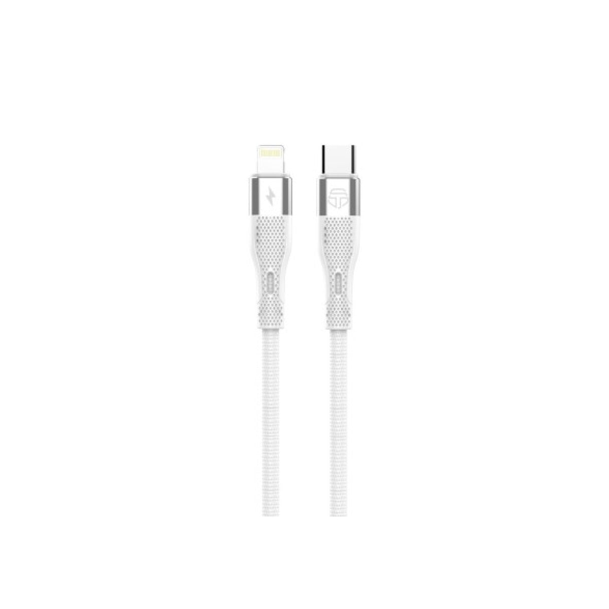 Budi Charge & Sync Cable Type c to lightning – 3m (9.8ft), 27W Fast Charging, Aluminum Shell, Reversible