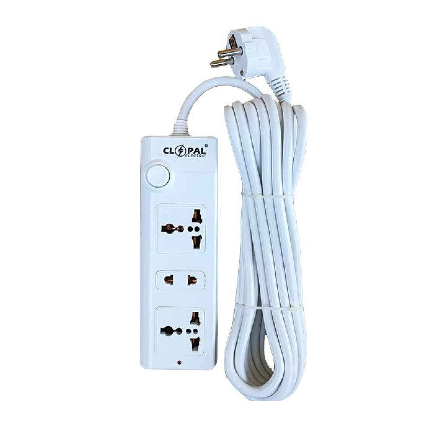 3-Way Extension Socket – Multi-Outlet Power Strip for Home & Office Use