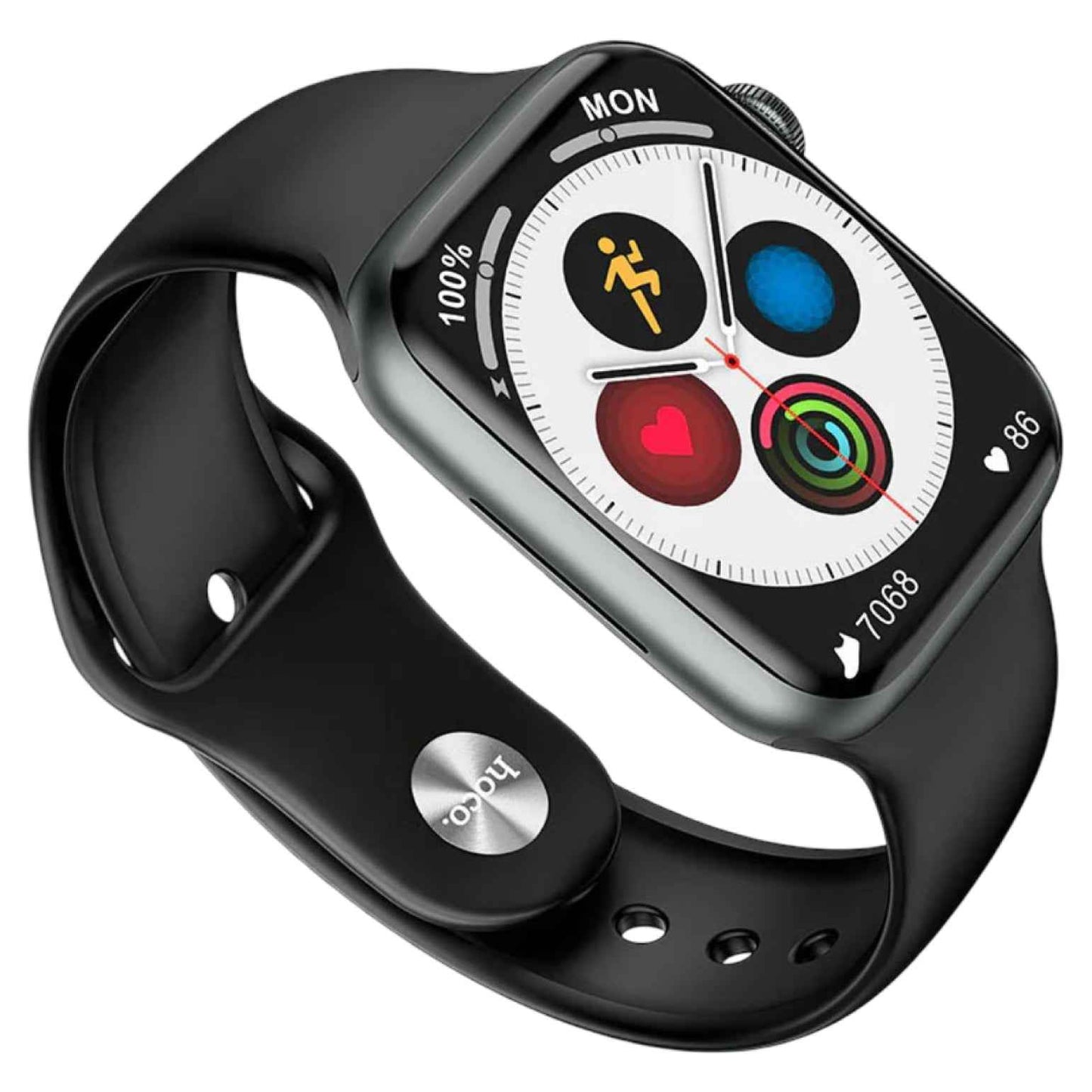 Hoco Y1 Smart Watch – 44mm HD Display Dual Bluetooth, Waterproof (SN)