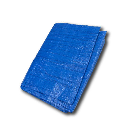 Impala Blue Tarpaulin 50 GSM Durable and Waterproof Cover 2x3m, Pack of 80 - Alqamarshop