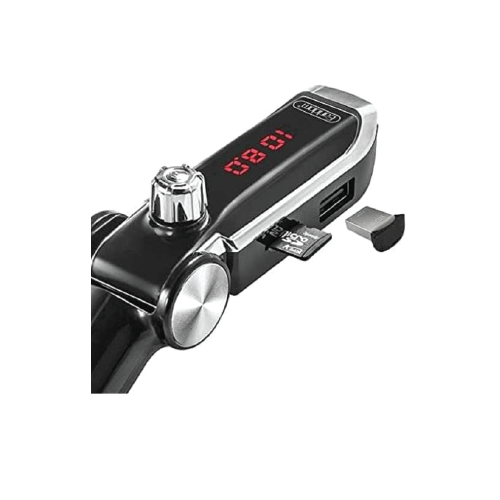 Earldom ET-M39 Bluetooth FM Transmitter & Dual USB Fast Car Charger with Cigarette Lighter