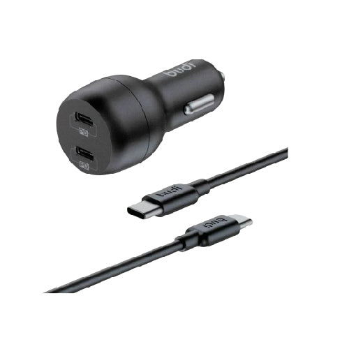 Budi 40W PD Car Charger USB to USB-C Fast Charging Cable (1.2m / 4ft) (T26800) - Alqamarshop