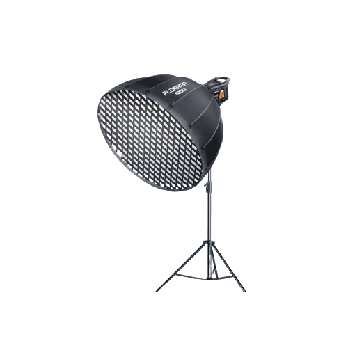 Plokama PK-600S-B 300W Professional COB Softbox Lighting Kit with Adjustable Brightness & Flicker-Free Output