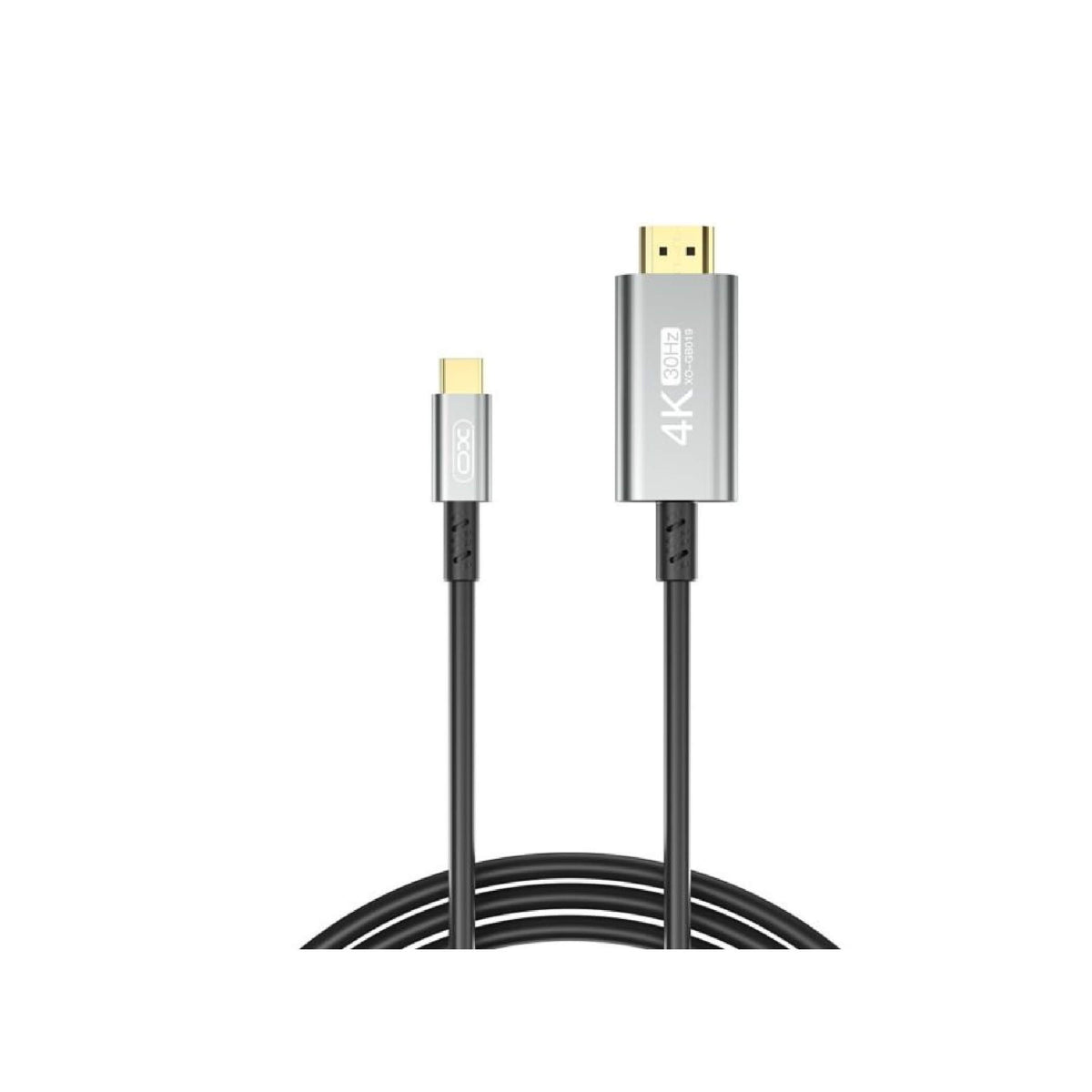 XO Type-C to HD Metal Adapter Cable 4K – 1.8M Multi-System Display Cable (XO-GB019)