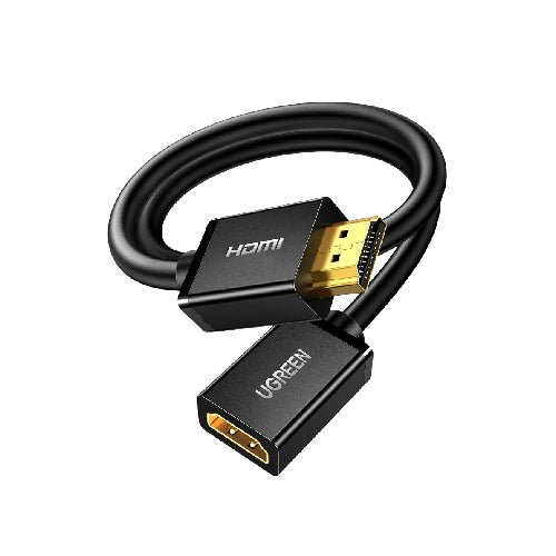 Fujishka FU250 HDMI Extension Cable 50cm Male to Female, 4K UHD Support (AQ16530) - Alqamarshop