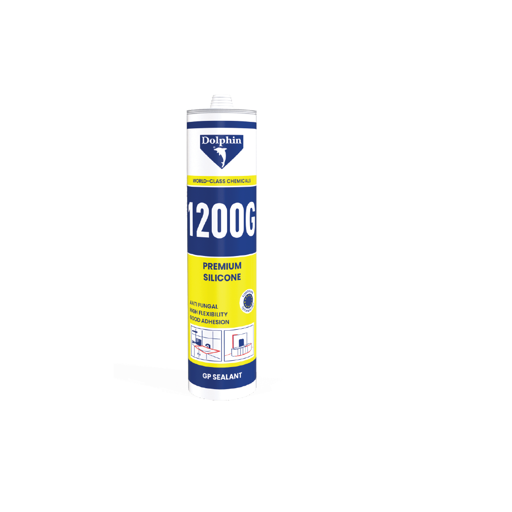 Dolphin 1200G Premium Silicone 280g Sealant Multi-Purpose