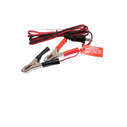 DA Professional 12V DC Camera Power Cable with 5.5×2.1mm Male Plug & Alligator Clips