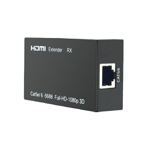 HDMI Extender Over Cat5e/Cat6 – 60M POC HDMI Signal Booster via Network Cable (T16117) - Alqamarshop