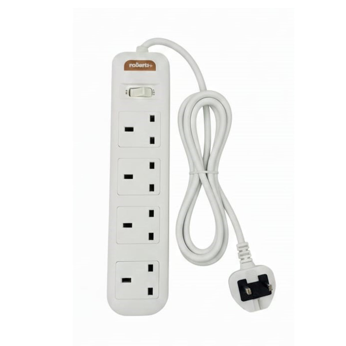 Robert 4-Way Power Extension Socket 3m Cable