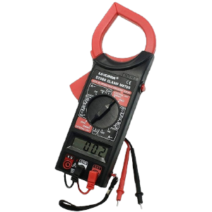 Ac/Dc Electronic Tester Digital Clamp Meter With Test Probe Leads 266 - Alqamarshop