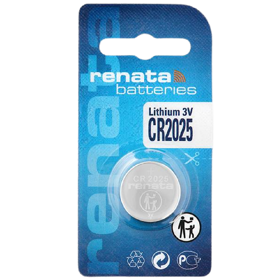 Renata Button cell Lithium CR2025 165 mAh 3 V 1 pc - Alqamarshop