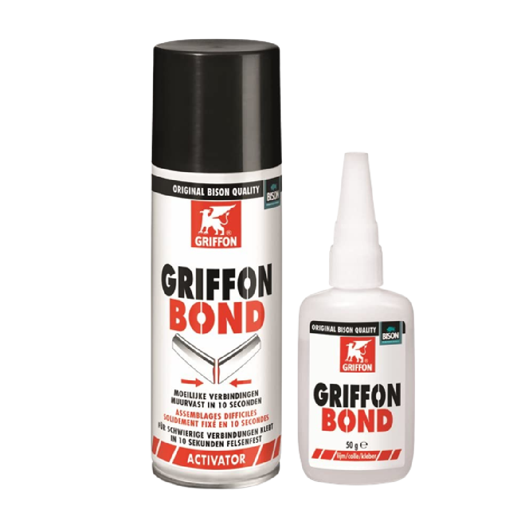 Griffon Bond Lijm 50 g + Activator 200 ml - Alqamarshop