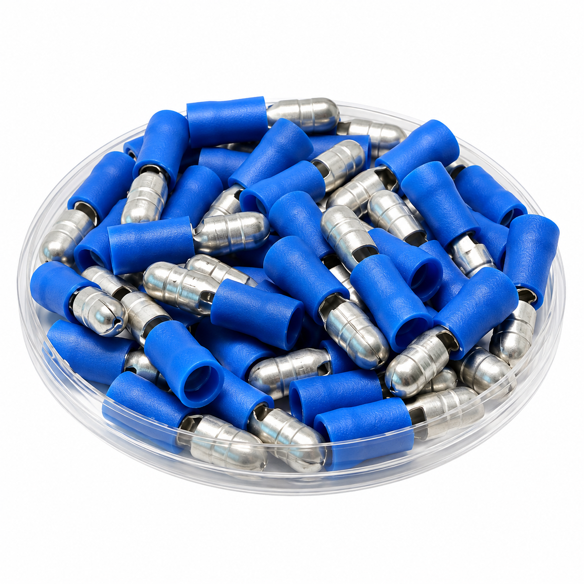 Okorder MPD2-195 Wire Leg Terminals 100 Pcs Insulated Male Disconnects T27364