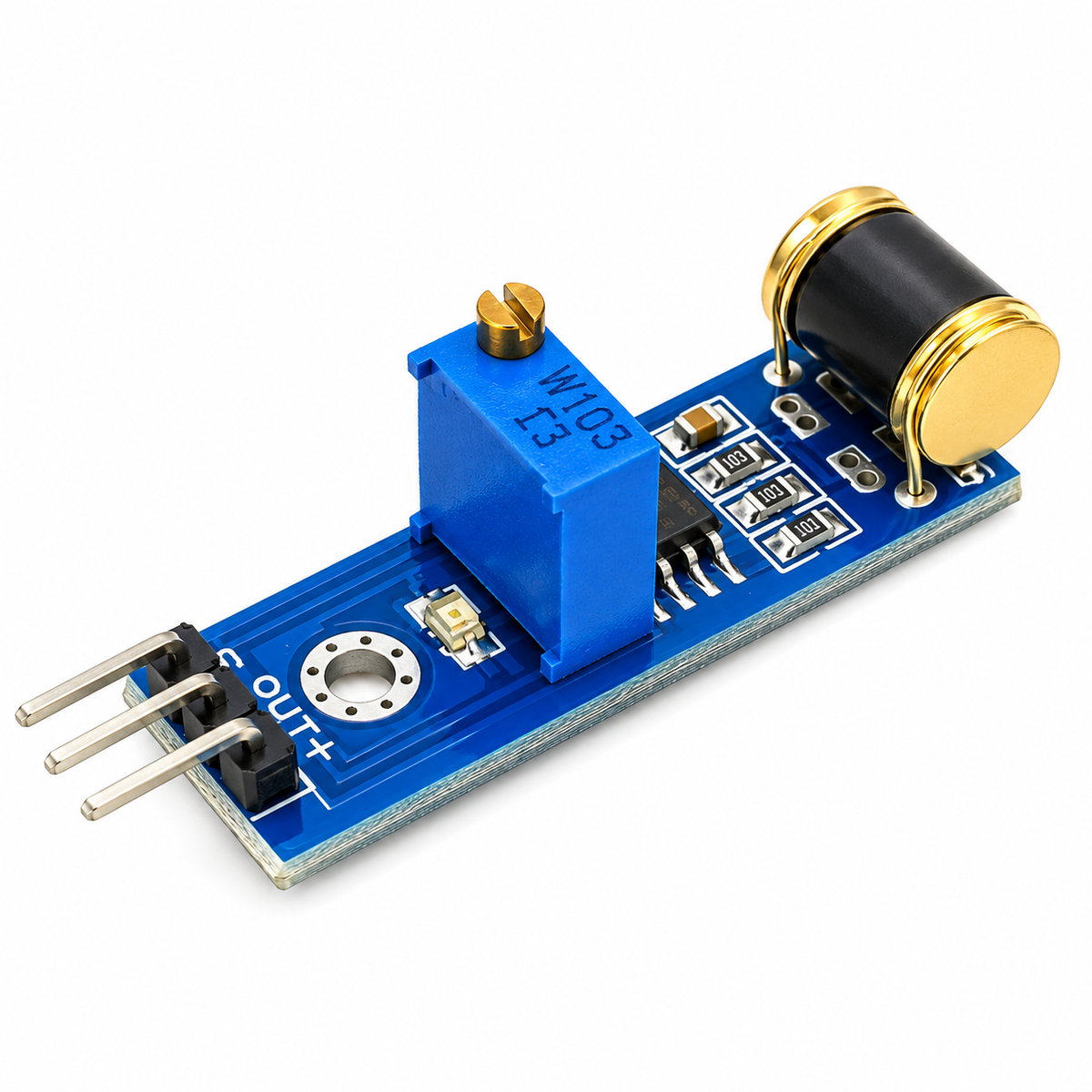801S Vibration Sensor Module Adjustable Sensitivity