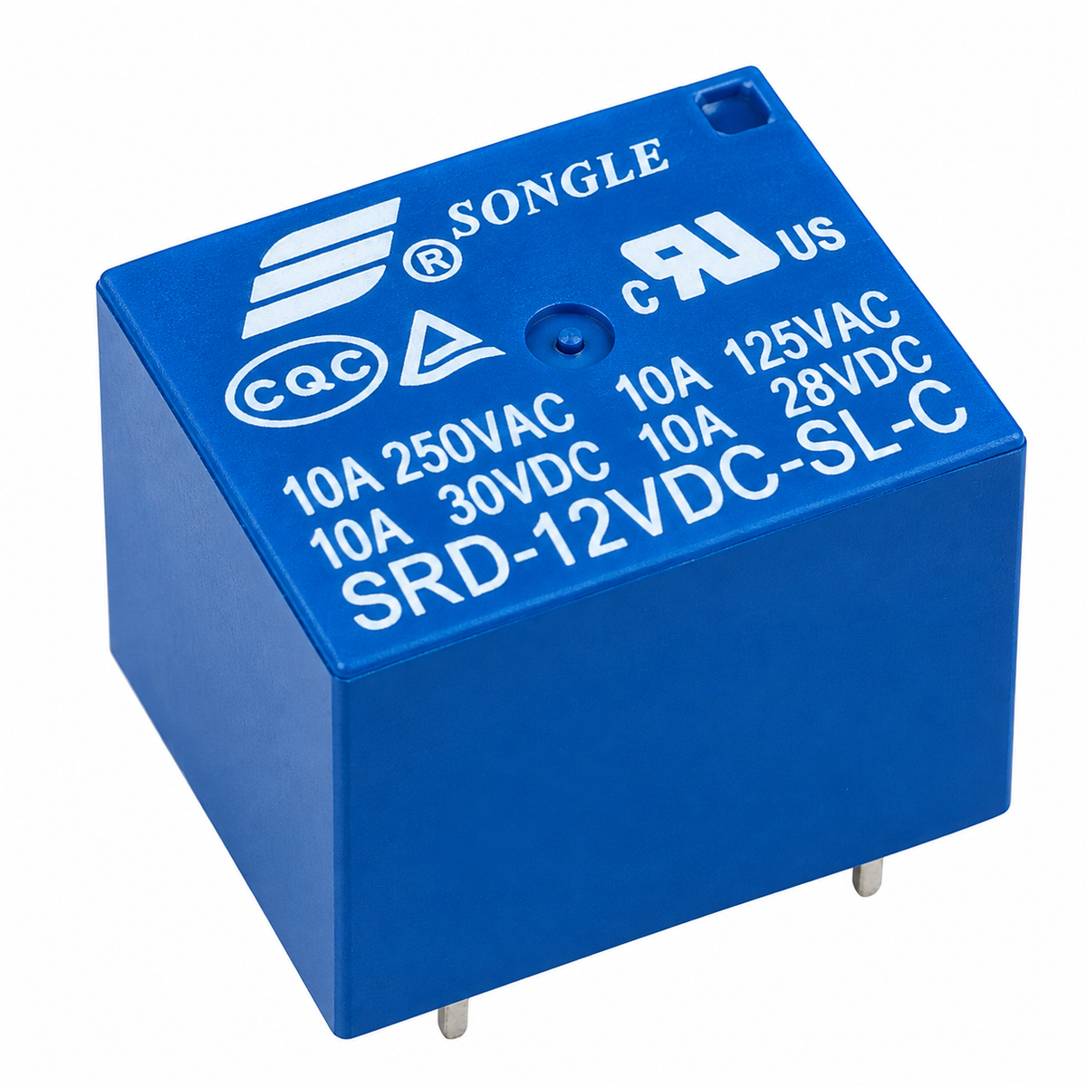 Songle SRD-12VDC-SL-C 12V Relay 5-Pin SPDT PCB Mount