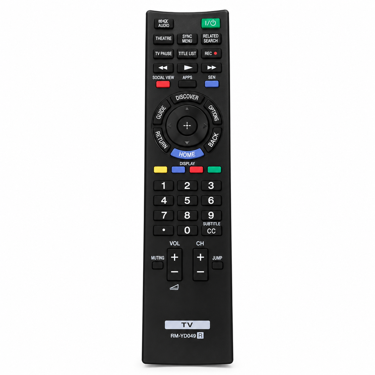 Sony LED TV Remote Control – Compatible P-Box Replacement