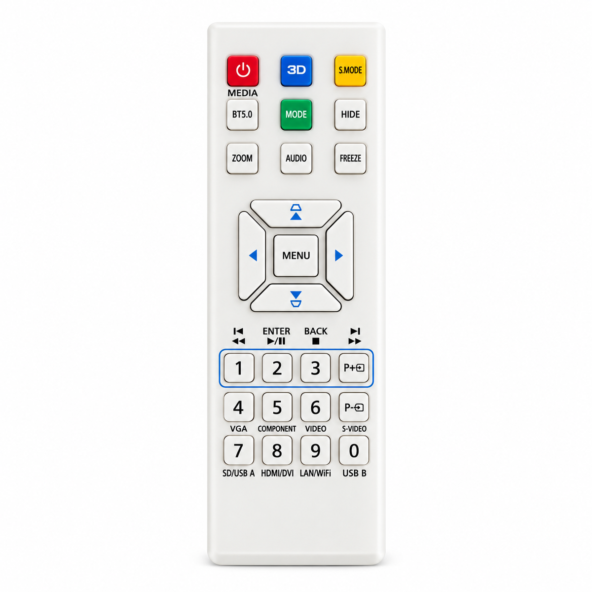 Acer DLP Projector Remote Control – Compatible Replacement (T27789)