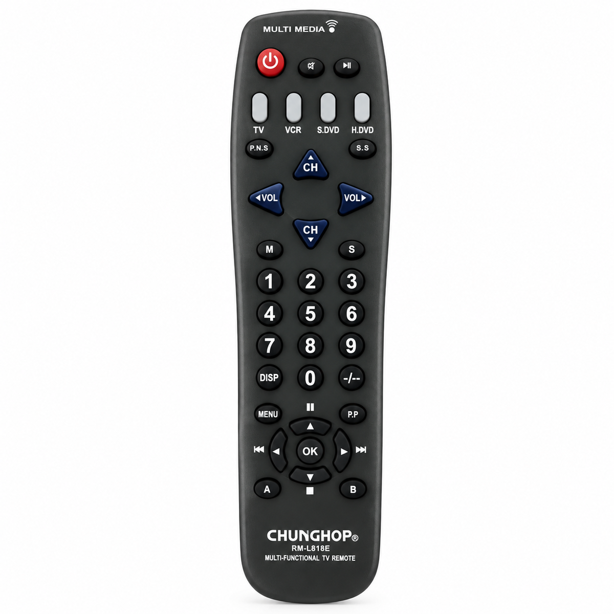 Neostar SRM-3308 Learning Remote Control – Programmable Universal
