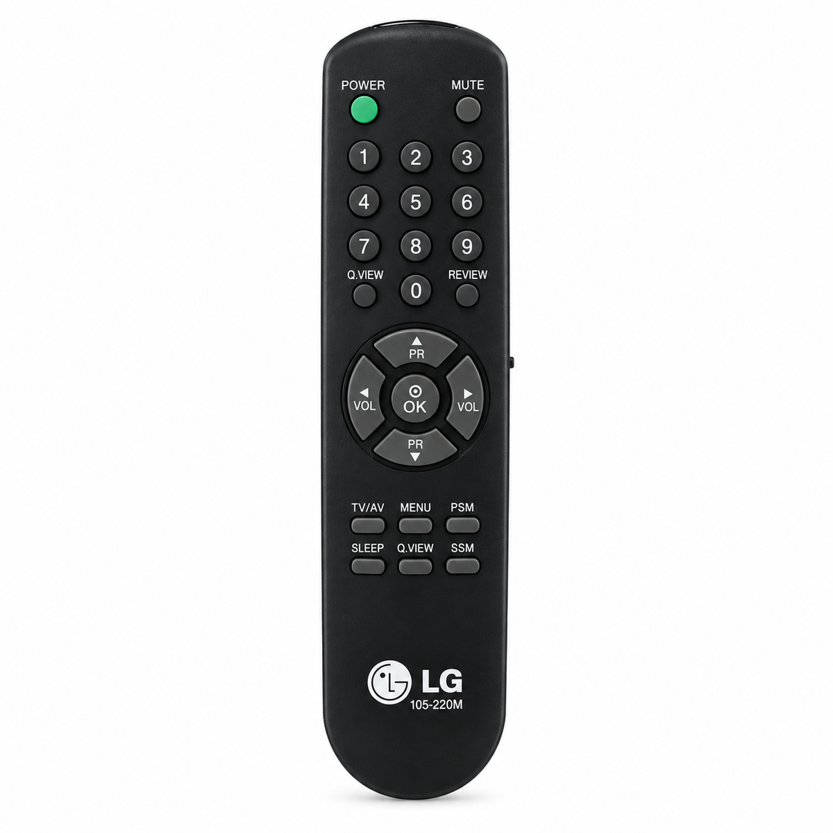 LG TV Remote Control for 105-230D & 105-230M Chassis Models