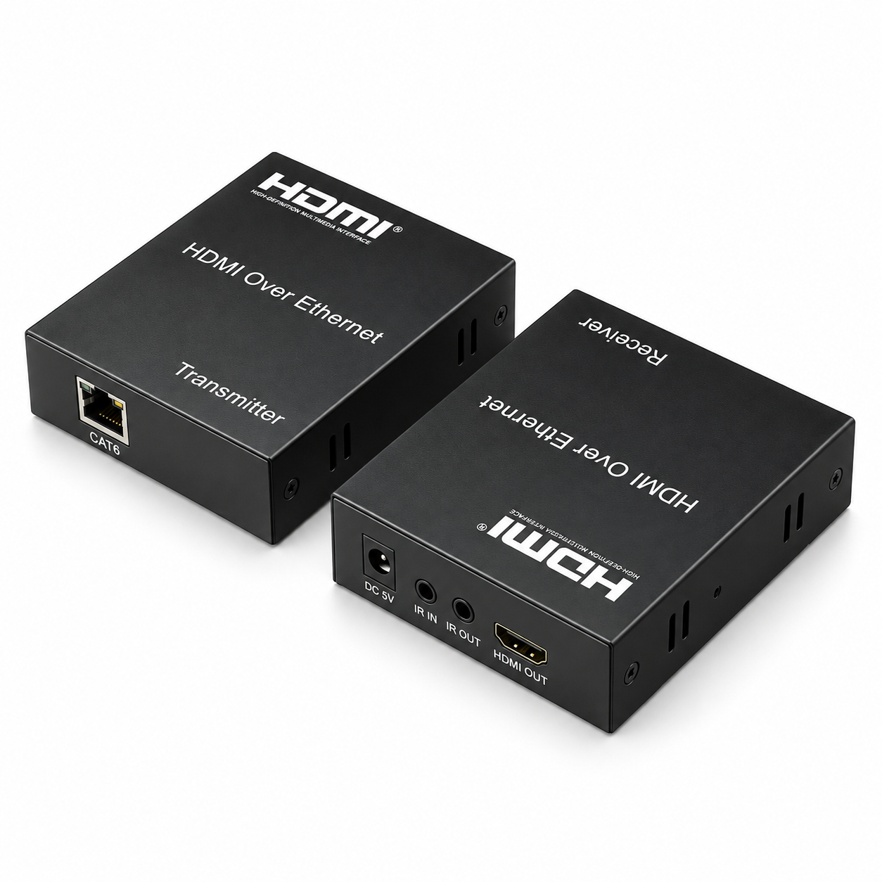 موسع HDMI عبر الإيثرنت لنقل بيانات 4K فائقة الوضوح حتى مسافة 120 مترًا (T19690)