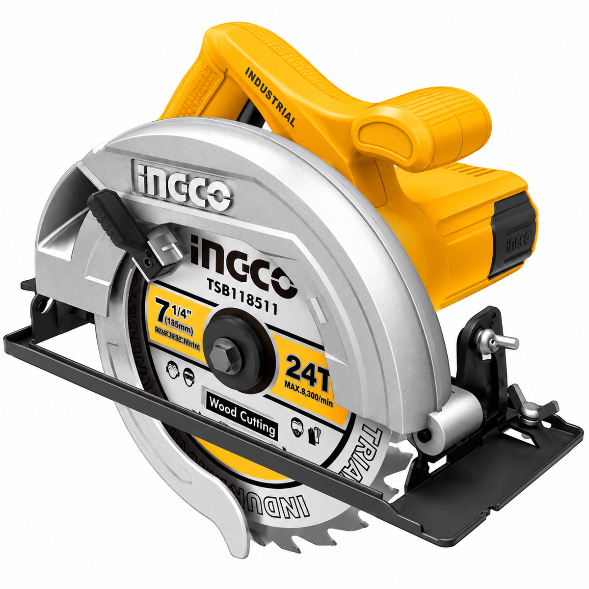 INGCO 1400W Circular Saw 7-1/4" (185mm)