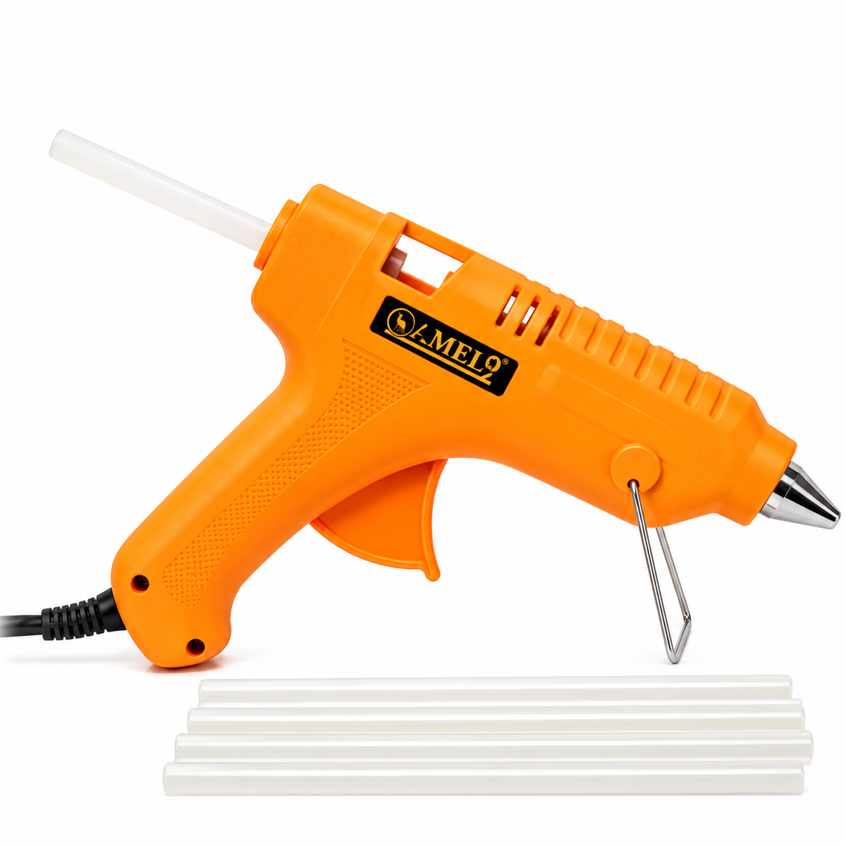 Carlo 811027 60W Hot Melt Glue Gun with 5 Glue Sticks