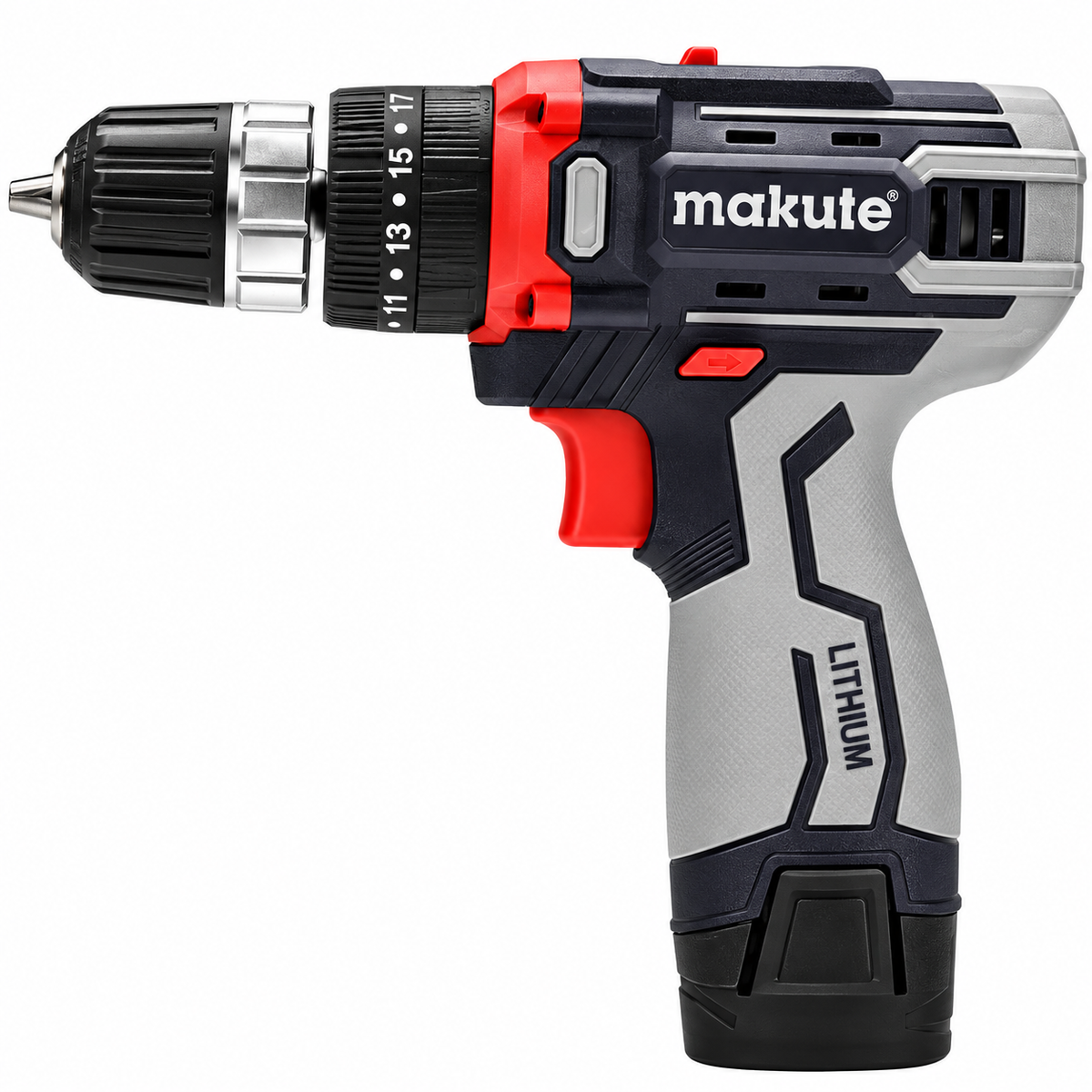 Makute 12V Cordless Drill Lithium-Ion 0.8-10mm CD126-2B