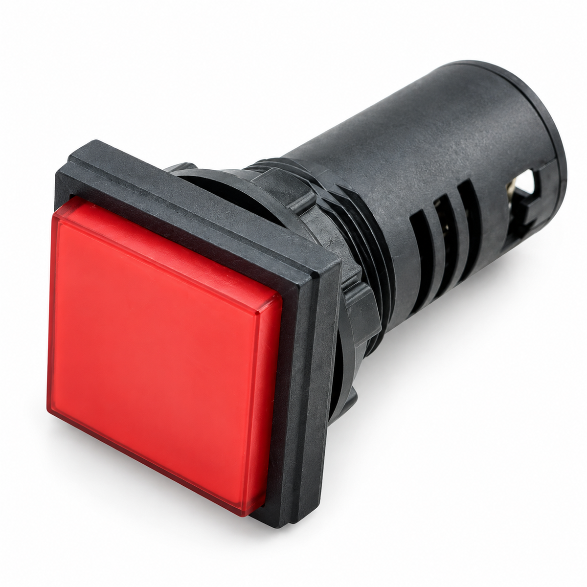 AD16-22F Red Power Indicator Lamp 24V 22mm Panel Mount