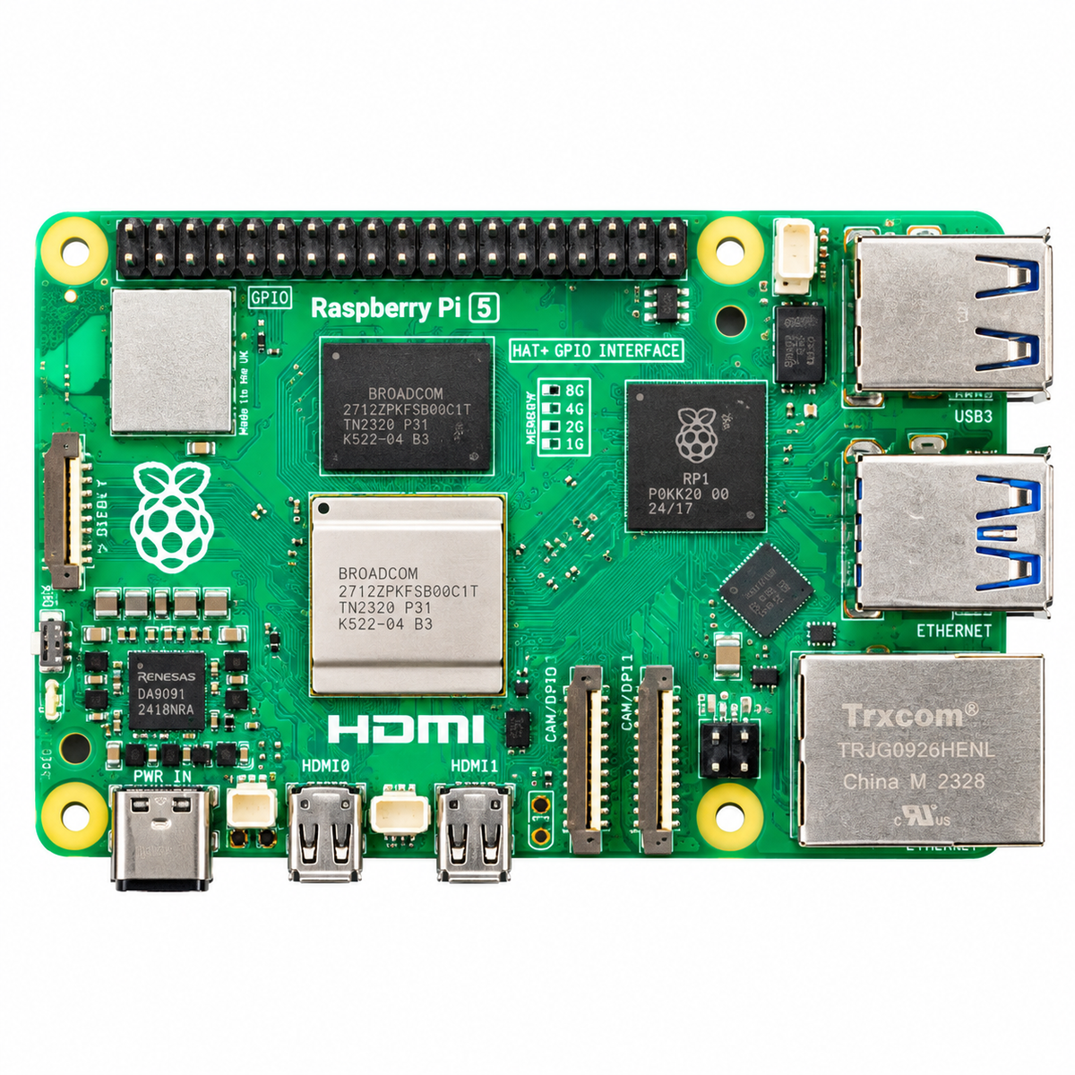 Raspberry Pi 5 8GB RAM Official Single Board Computer