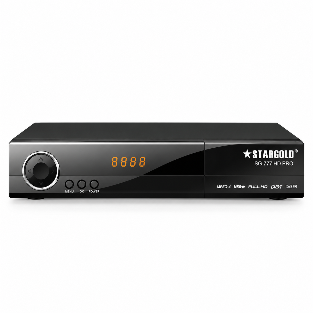جهاز استقبال قنوات فضائية ستار بلس Full HD-777 – مستشعر IR مزدوج، MPEG-4، 1080p