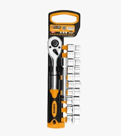 Coofix 12Pcs 1/2* Socket Set CFH-B06004 - Alqamarshop