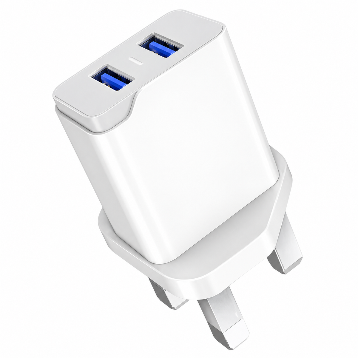 شاحن سفر بمنفذي USB من Aspor طراز A830 بقوة 2.4 أمبير