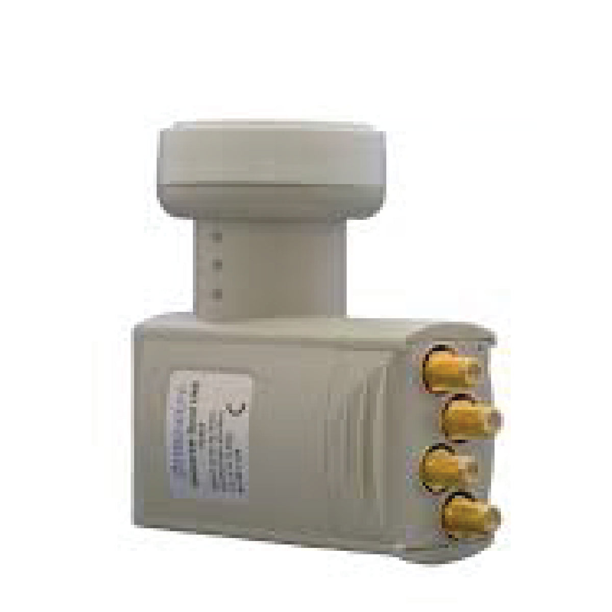 DGtech DT-104ULTRA-HD Universal 4 Output Ku LNB – 0.1–0.5dB Low Noise, 60dB Gain (10.7–12.75 GHz)