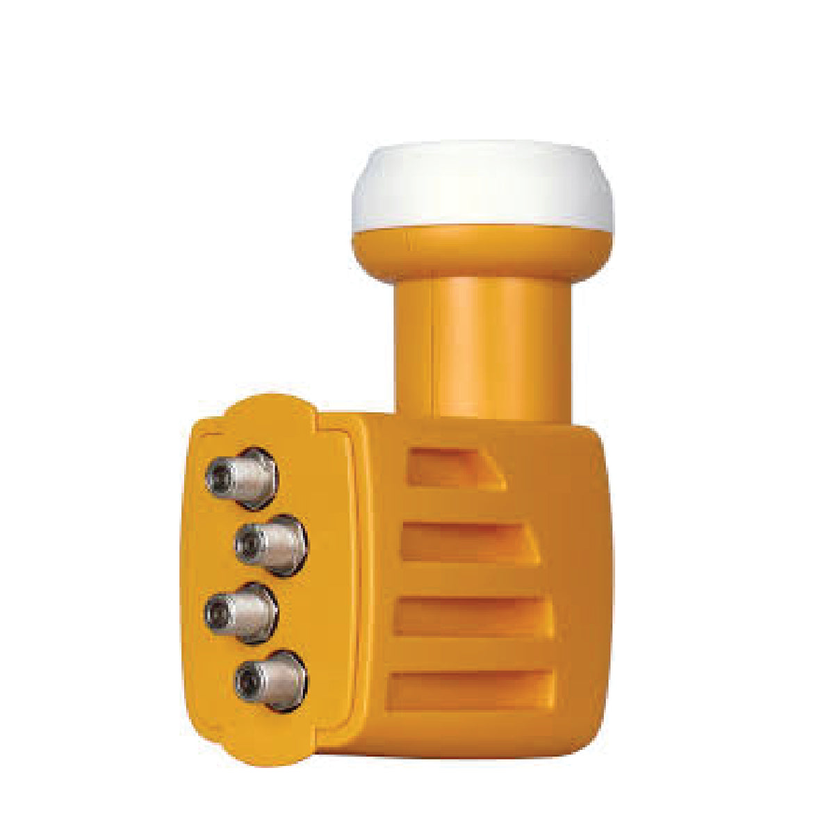 B-SAT لاقط عالمي رباعي LNB DT 761004 – 4 مخرجات محول إشارة منخفض الضوضاء للتلفزيون الفضائي